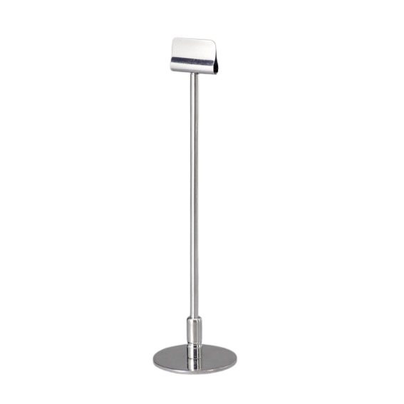 Tischnummernständer Edelstahl 30cm