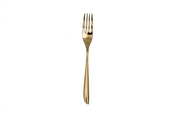 Dessertgabel Krupp gold