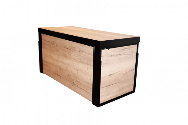 Odo Buffet schwarz/holz 180cm