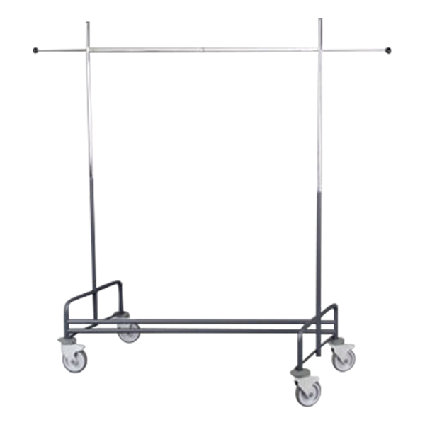 Garderobenständer DeLuxe rollbar 176x60cm