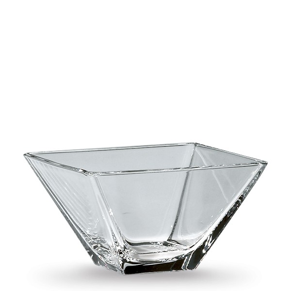 Glasschale eckig11cm