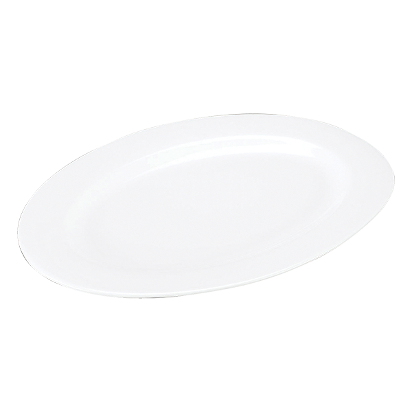 Buffetplatte Porzellan oval