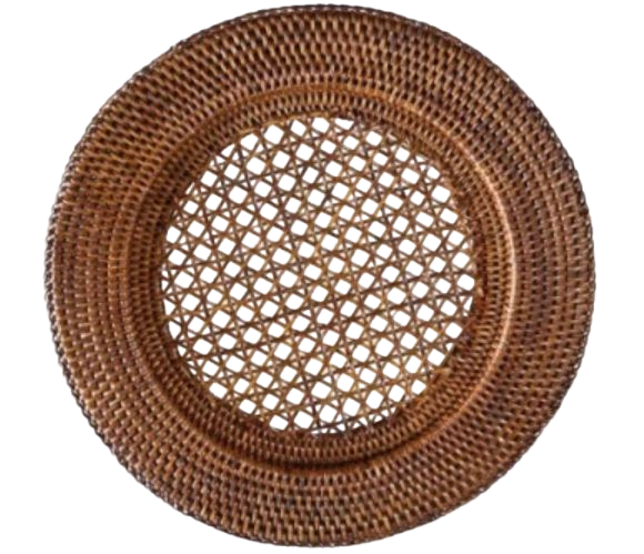 Rattanplatzteller