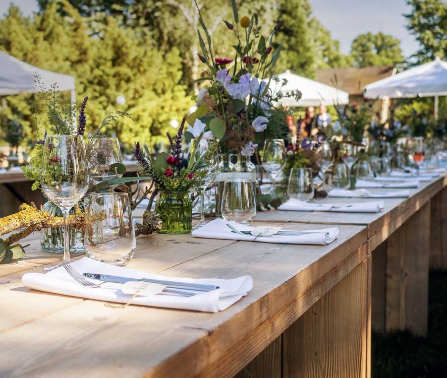 Eventplanung Eventausstatter Loungemobiliar Toskana mieten PROFIMIET